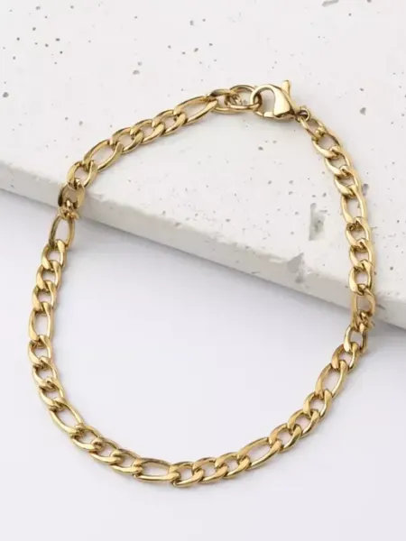Incention Браслет стальной на руку бижутерия цепочка