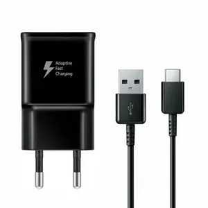 Сетевое зарядное устройство EP-TA200 USB Port Power Adapter 15W Чёрный + Черный кабель