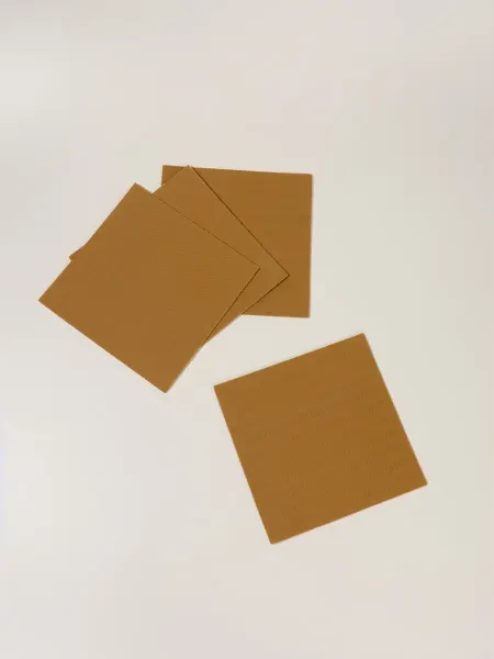 ONLITOP Противоскользящие накладки для обуви бежевые 15x15 см, 4 шт