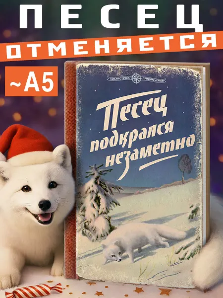 Бюро находок Блокнот для записей "Песец подкрался незаметно"
