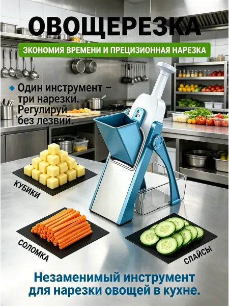 Овощерезка ручная многофункциональная
