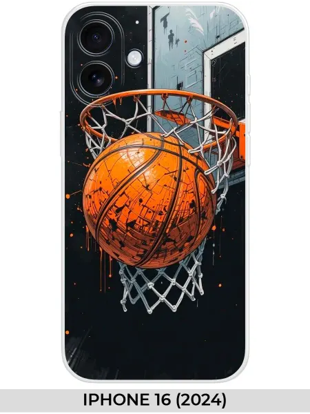 NOOTO Чехол на iPhone 16 (2024) баскетбол