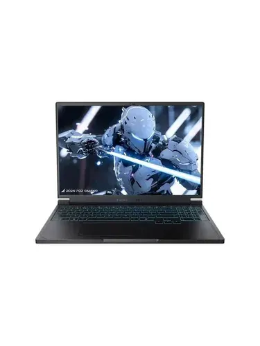 Thunderobot RS16 экран 2560x1600 QHD 240Hz Игровой ноутбук 16", AMD Ryzen 9 9850HX, RAM 16 ГБ, SSD 512 ГБ, NVIDIA GeForce RTX 5070 для ноутбуков (8 Гб), Windows Home, черный, Русская раскладка