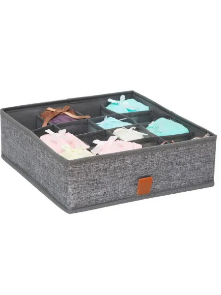 HAUSMANN Органайзер 16 ячеек 29x29x9см серый