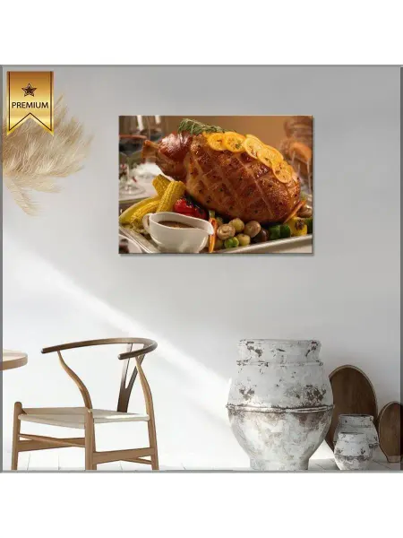 Classic Art Картина на холсте изысканное мясное блюдо 20х30