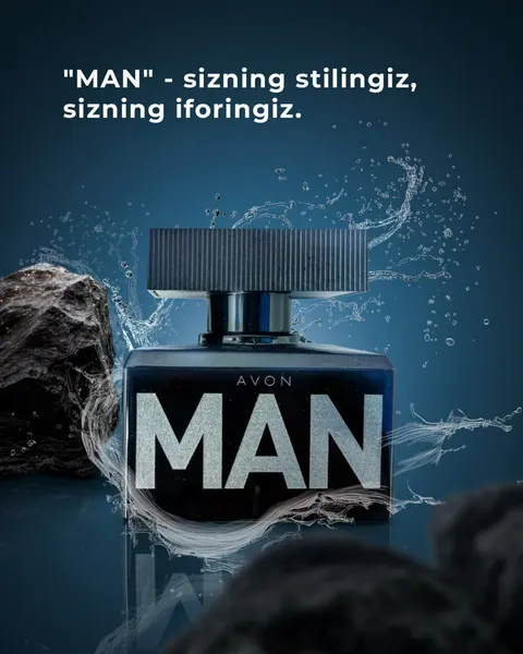 Парфюмерная вода Avon MAN, мужская, древесно-пряная композиция