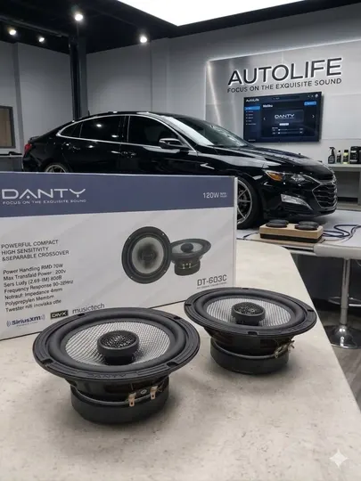 Автомобильный динамики DANTY DT-603C 16 см 70W RMS