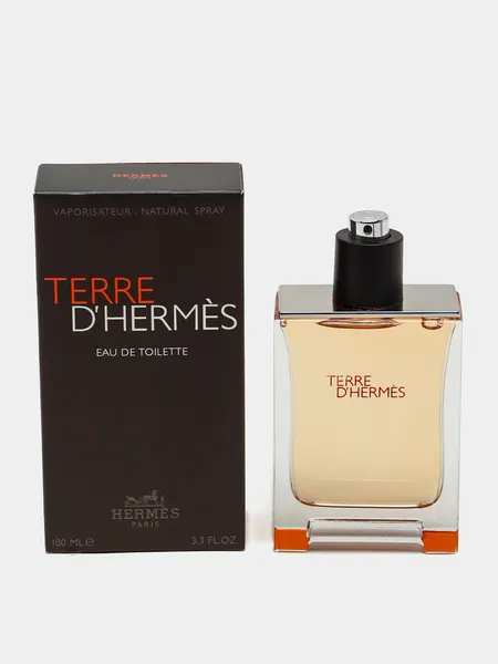 Туалетная вода для мужчин, мужские духи Гермес Терре, Terre d'Hermes Hermes, 100 мл