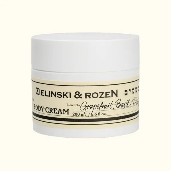 Zielinski & Rozen Крем для тела Грейпфрут, Базилик, Петитгрейн (200мл)