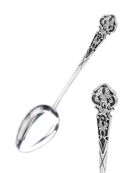 Tempo Silver Чайная ложка серебряная с Кубачинскими узорами