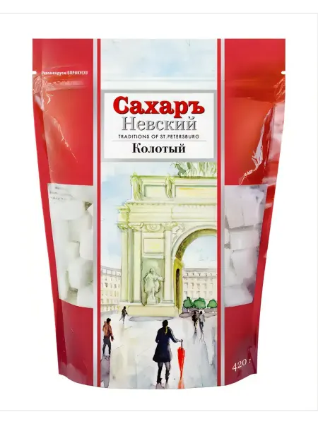 Сахар Невский кусковой колотый