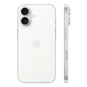 Муляж iPhone 16 White / Макет-копия смартфона Айфон 16 белый / Образец для витрины iPhone 16 белый