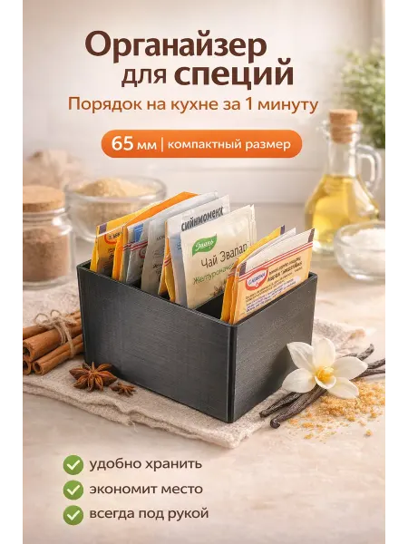 Органайзер для специй 65 мм