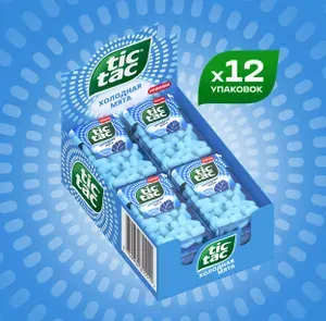 Tic Tac драже, Холодная мята, 12 шт по 16 г