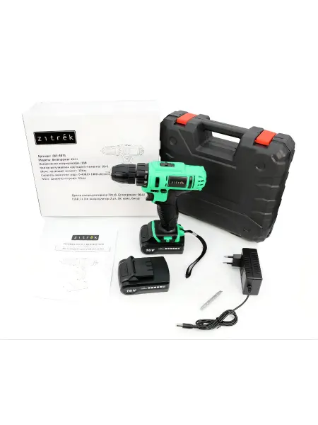 Дрель аккумуляторная Zitrek Greenpower 16-Li