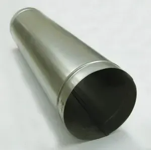 Труба прямошовная D 160 (1м) оцинкованная сталь
