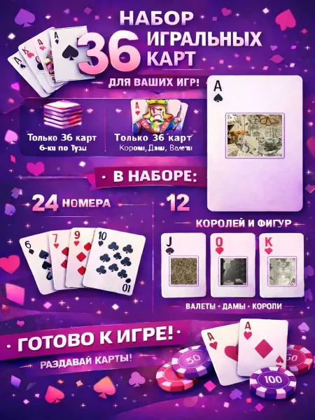 1-й Стикер Постеры колода карт 36 шт full_hd_Винтаж_голубой