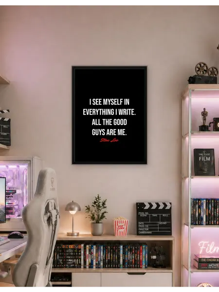 Postersbase Постер Стэн Ли Котировки 11 30x40