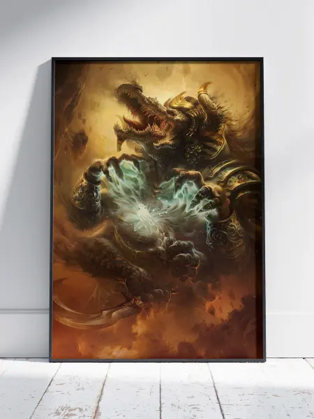 HEAVEN POSTER Плакат Божества и Мифология (Аммит 2) - Постер A3 42x30 см