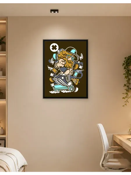 Postersbase Постер Мультфильм иллюстрация 20 30x40