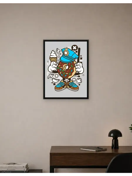 Postersbase Интерьерный постер Мультфильм иллюстрация 216 30x40
