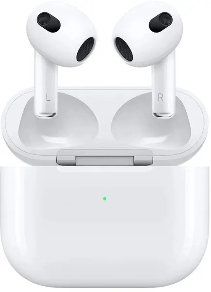 Беспроводные наушники Apple AirPods 3 Lightning Charging Case, Lightning, белый