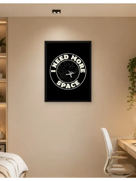 Postersbase Постер Мне нужно больше космических марок 30x40