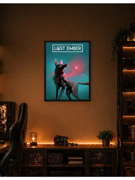 Postersbase Постер на стену Арт игры потерянный Ембер 30x40