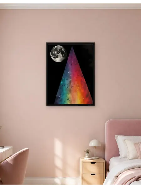 Postersbase Настенный плакат Лунная Призма 30x40