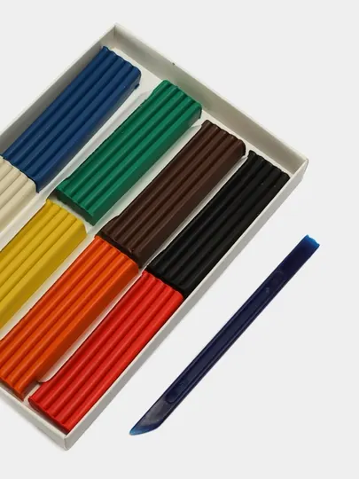 Пластилин "Лео" "Ярко" LBMC-0108, 160 г, 8 цветов