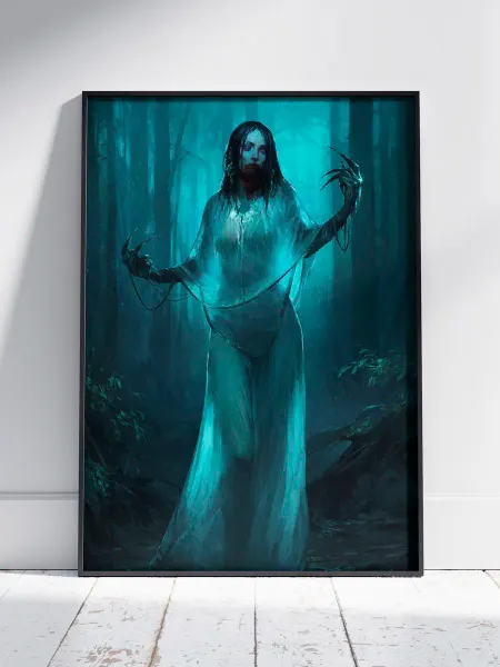 HEAVEN POSTER Плакат Божества и Мифология (Банши 6) - Постер A3 42x30 см