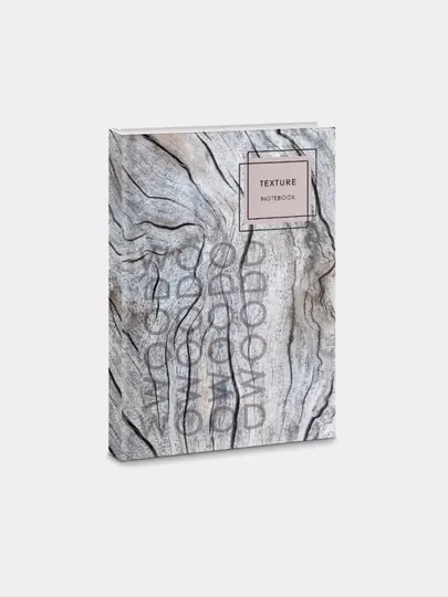Записная книга, А5, 160 листов, Listoff "Деревянные узоры"