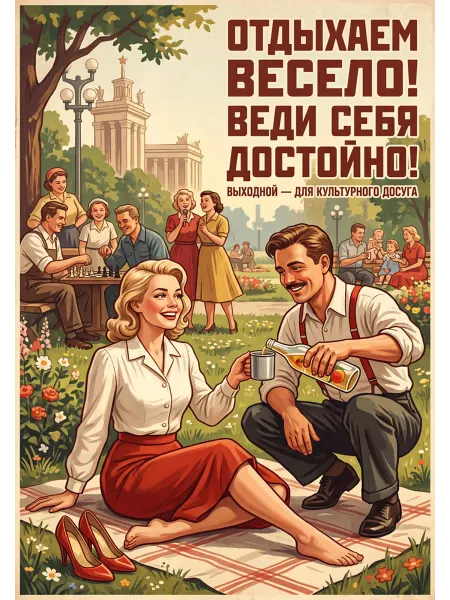 Постер на стену (АгитацияМотивация) П12 6