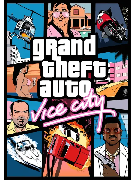 PostersRu Постер к игре "Grand Theft Auto Vice City" 70x100