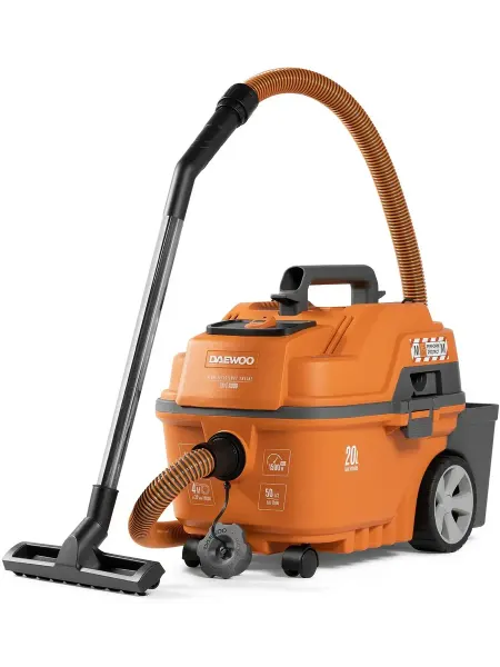 DAEWOO Строительный пылесос DAVC 2516S 1600Вт