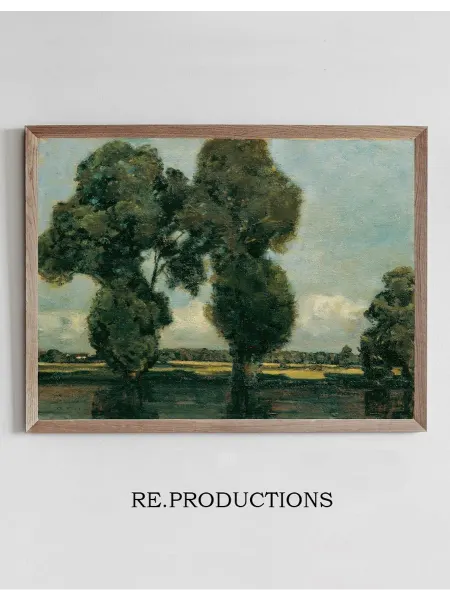 Re.productions Постер Silberpappeln - Adolf Hölzel