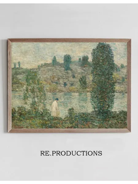 Re.productions Постер Summer Afternoon - Childe Hassam