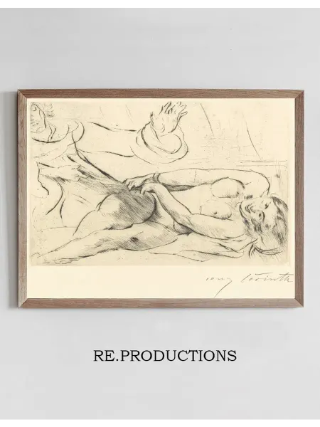 Re.productions Постер Joseph and Potiphar’s Wife – II - Lovis Corinth