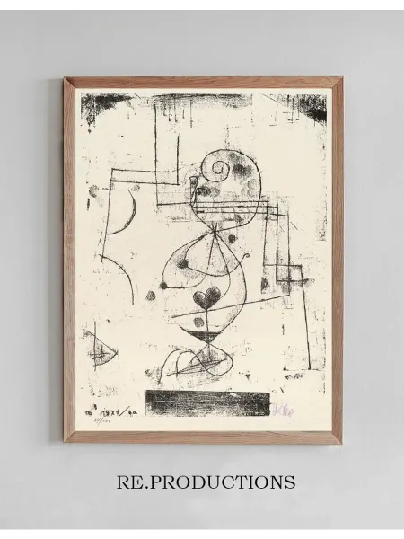 Re.productions Постер Polyphonic Architecture - Paul Klee