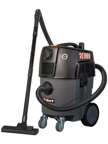 BORT Пылесос строительный BAX-1530M-Smart Clean 1600Вт