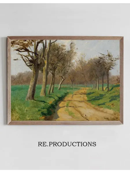 Re.productions Постер La Plaine Et Les Champs (Le Chemin - Rosa Bonheur