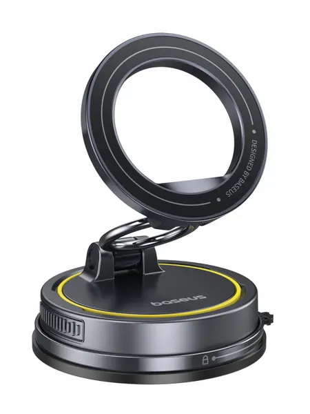 Автомобильный магнитный держатель OS-Baseus PrimeTrip VC2 Flex Magnetic Car Mount Suction Cup Versio Чёрный (C0013803)