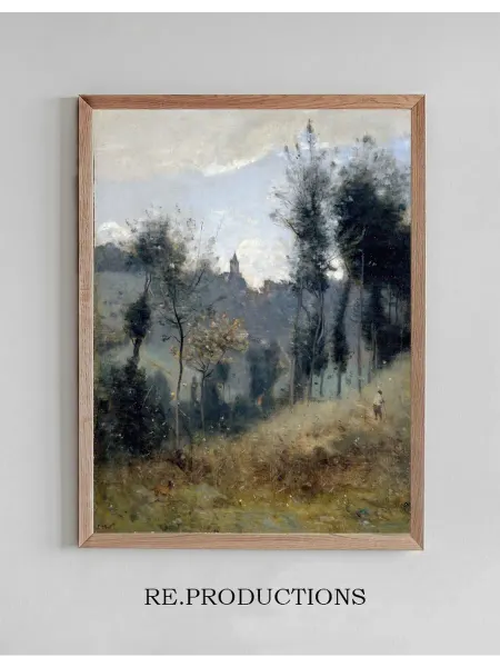 Re.productions Постер Canteleu - Jean-Baptiste-Camille Corot