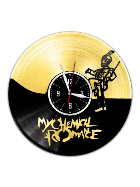 VinylLab My Chemical Romance - часы из пластинки