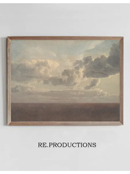 Re.productions Постер Study of Clouds - Christoffer Wilhelm Eckersberg
