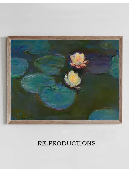 Re.productions Постер Nympheas - Claude Monet