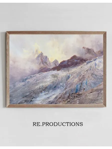 Re.productions Постер Finsteraarhorn - Edward Theodore Compton