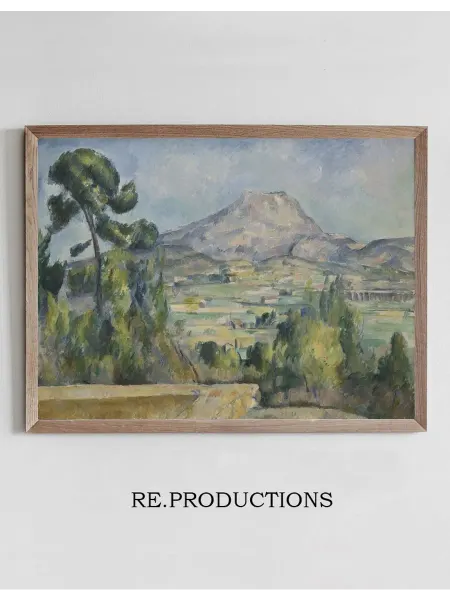 Re.productions Постер Montagne Saint-Victoire - Paul Cézanne