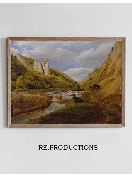 Re.productions Постер In Dovedale - John Linnell