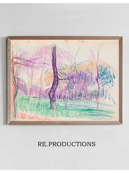 Re.productions Постер Maisema, puita - Magnus Enckell